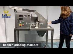 Máquina trituradora de polvo Fitz Mill de alta eficiencia para partículas de especias