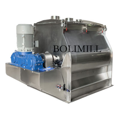 comprar 1000L Industrial Powder Mixer 11kW Double Shaft Paddle Machine online manufacture