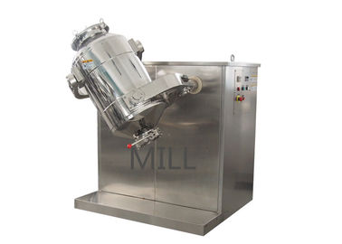 comprar Las hierbas multi del acero inoxidable 3d del mezclador del polvo de la dirección 3d pulverizan la máquina del mezclador online manufacture