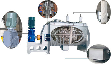 comprar Máquina horizontal durable del polvo de la producción de lote de la licuadora 1000kg/de la cinta online manufacture
