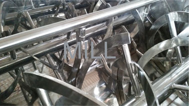 comprar 100-1000 mezclador horizontal de la licuadora de la cinta de la paleta de la mezcladora del polvo del kg/h online manufacture