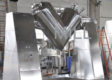 comprar La comida del acero inoxidable condimenta la máquina de la licuadora de V, establo del mezclador del polvo de la forma de V online manufacture