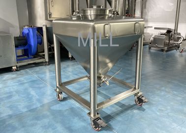 Transportador industrial del vacío del silo del almacenamiento del polvo de la especia del almacenamiento del gránulo del uso