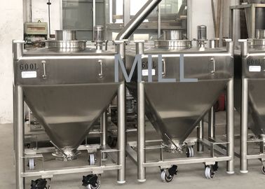 Contenedor IBC Contenedor de producto intermedio Contenedor a granel intermedio transportador de vacío
