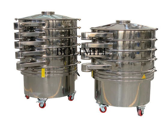 La clasificación redonda pulveriza la máquina del tamiz del Vibro del GMP 2000kg/H del CE