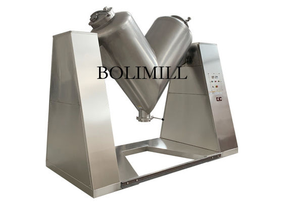 tipo mezclador de las hierbas 12rpm V de la proteína de la especia de la comida 1.5kw del polvo